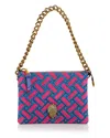 Kurt Geiger Kensington Puff 3 Pouch Crossbody Bag In Pink