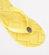 Kurt Geiger Kensington Q Flip Flops In Yellow
