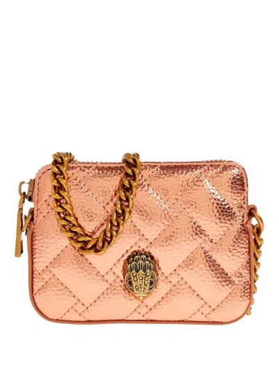 Kurt Geiger Kensington Quilted Camera Bag In White