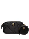 Kurt Geiger Kensington Quilted Crossbody Bag In Black