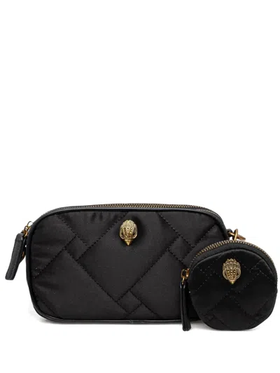 Kurt Geiger Kensington Quilted Crossbody Bag In Black