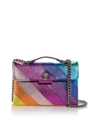 Kurt Geiger Kensington Quilted Leather Crossbody Bag In Multi