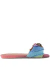 Kurt Geiger Kensington Slide Sandal In Blue