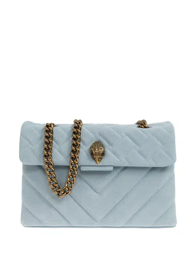 Kurt Geiger Kensington Shoulder Bag In Blue
