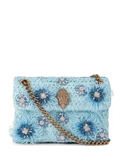 Kurt Geiger Kensington Shoulder Bag In Blue