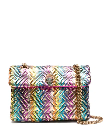 Kurt Geiger Kensington Shoulder Bag In Gold