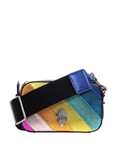 Kurt Geiger Kensington Small Rainbow-stripe Crossbody Bag