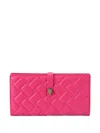 Kurt Geiger Kensington Soft Wallet In Pink