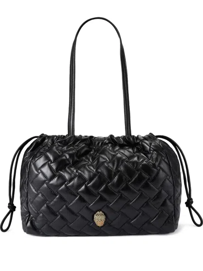 Kurt Geiger Kensington String Shoulder Bag In Schwarz