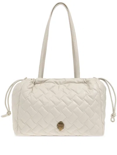 Kurt Geiger Kensington String Tote Bag In White