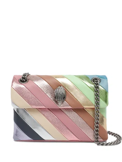 Kurt Geiger Kensington Striped Shoulder Bag In Multi