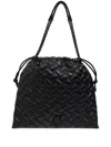 Kurt Geiger Kensington Drench Tote Bag In Black