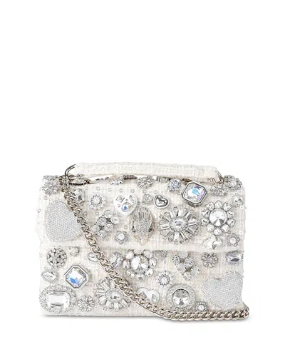 Kurt Geiger Kensington Tutti Frutti Medium Convertible Crossbody In White