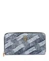 Kurt Geiger Kensington Zip Around Wallet In Navy
