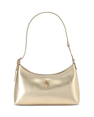 Kurt Geiger Kurt Mini Shoulder Bag In Gold