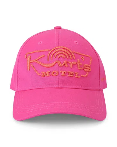 Kurt Geiger Kurt's Motel Cap In Pink