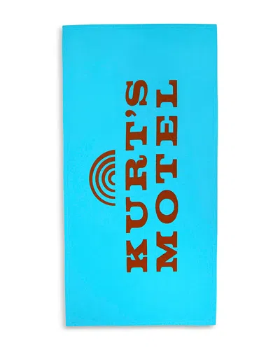 Kurt Geiger Kurt's Motel Towel In Blue