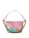 Kurt Geiger Kurt Soft Printed Chain-strap Shoulder Bag In Multi