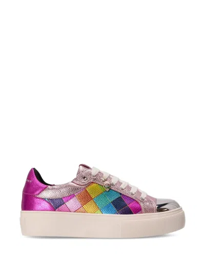 Kurt Geiger Lace-up Sneakers In Multi