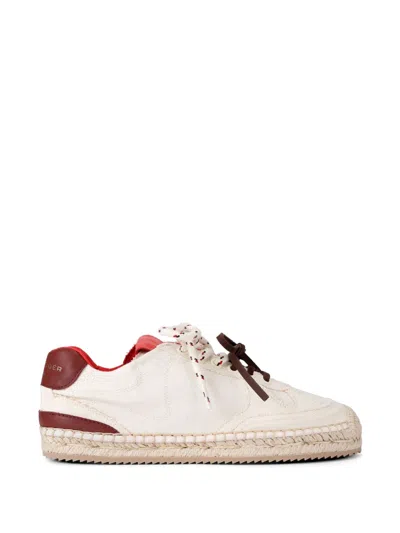 Kurt Geiger Lace-up Sneakers In Neutral