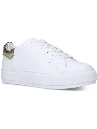 Kurt Geiger Laney Eagle Womens Leather Trainers Casual And Fashion Sneakers In White