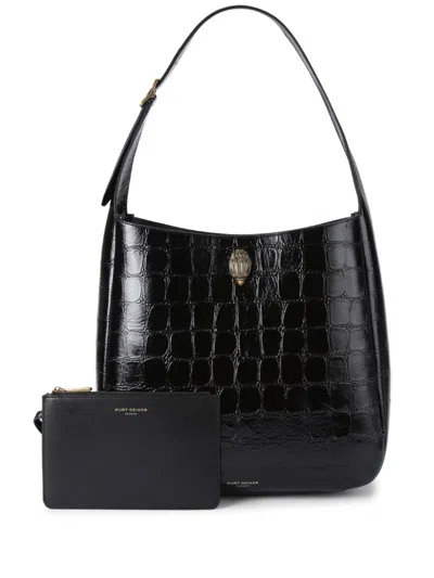 Kurt Geiger Large Bond Shoulder Bag In Black