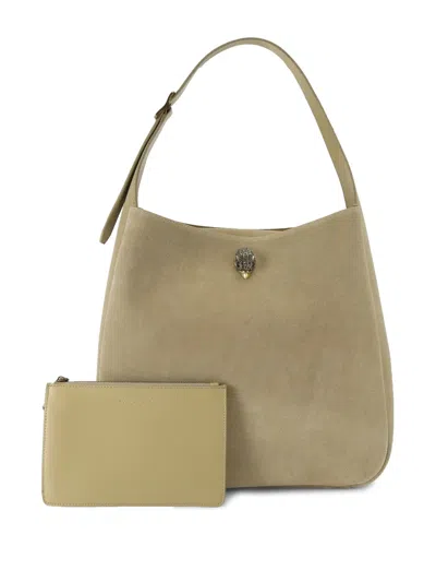 Kurt Geiger Large Bond Shoulder Bag In Grün