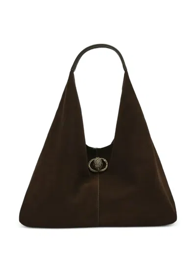 Kurt Geiger Large Chelsea Slouch Bag In Brown