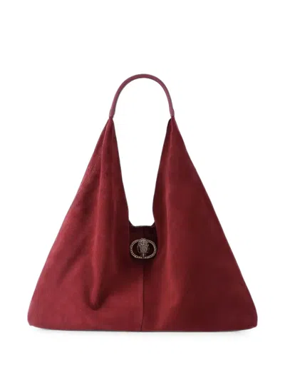 Kurt Geiger Large Chelsea Slouch Bag In Red