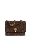 Kurt Geiger Large Kensington Kurt Tote Bag In Brown