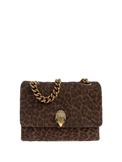 Kurt Geiger Large Kensington Kurt Tote Bag In Brown