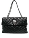 Kurt Geiger Large Kensington Shoulder Bag In Black