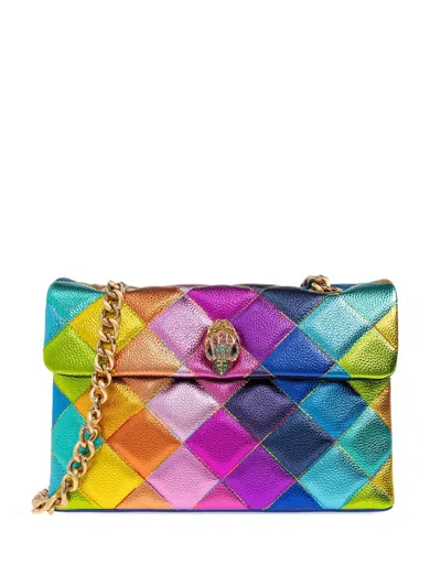 Kurt Geiger Large Kensington Quilted Chain Shoulder Bag In Multi