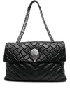 Kurt Geiger Large Kensington Shoulder Bag In Black