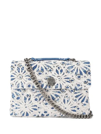 Kurt Geiger Large Kensington Shoulder Bag In Blau