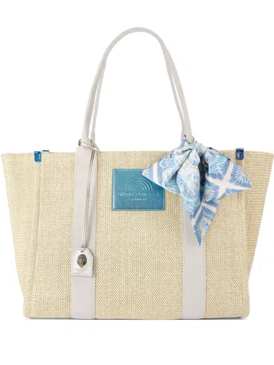 Kurt Geiger Large Southbank Shopper Bag In Neutrals