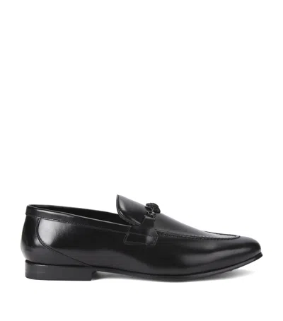 KURT GEIGER LEATHER ALTON BRUSH OFF LOAFER