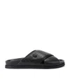 Kurt Geiger Baron Crocodile-effect Slide Sandals