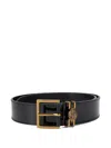 Kurt Geiger Leather Belt In Black