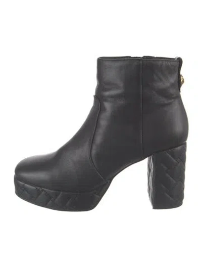 Pre-owned Kurt Geiger Leather Boots In Black