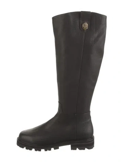 Pre-owned Kurt Geiger Leather Boots In Black