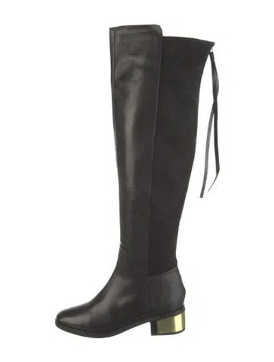 Pre-owned Kurt Geiger Leather Boots In Black