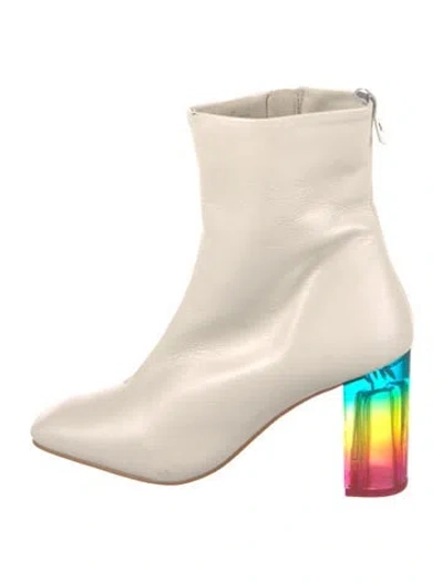Pre-owned Kurt Geiger Leather Boots In Neutrals