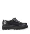 Kurt Geiger Brompton Eagle Head Tag Derby Shoes In Black