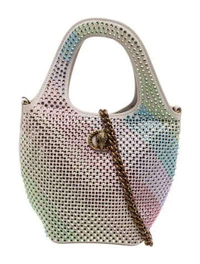 Pre-owned Kurt Geiger Leather Bucket Bag In Neutral