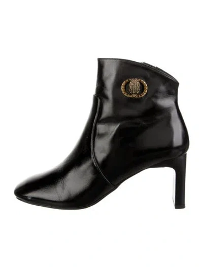 Pre-owned Kurt Geiger Leather Chelsea Boots In Black