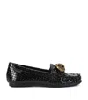 Kurt Geiger London Chelsea Croc Embossed Loafer In Multi