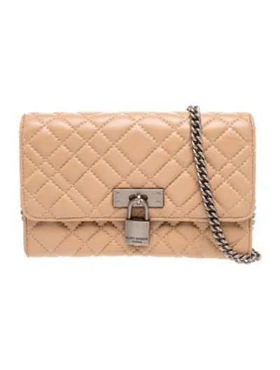 Pre-owned Kurt Geiger Leather Clutch In Neutrals