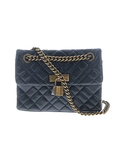Pre-owned Kurt Geiger Leather Crossbody Bag In Blue