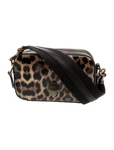 Pre-owned Kurt Geiger Leather Crossbody Bag In Brown